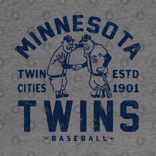 Minnesota Twins Retro 2 by Buck Tee by Buck Tee